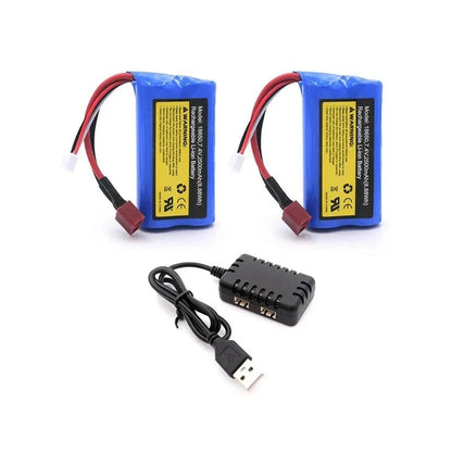 + 2 Batteries LiPo 2S | Promo -7%