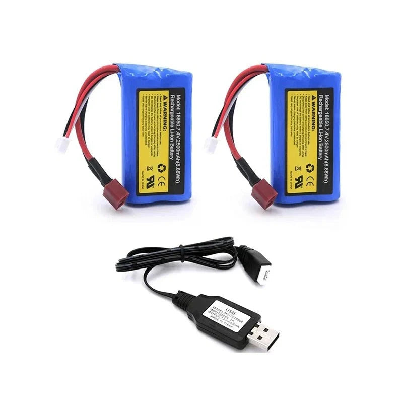 Batterie LiPo 2S 7.4V 2500mAh